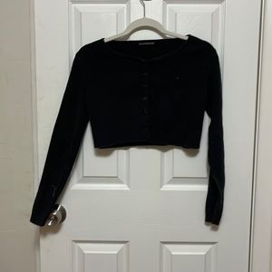 brandy melville athelia crop cardigan